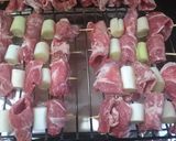 簡単◎辛味噌と豚かしらの東松山風やきとり作り方4写真