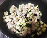 豚肉とナスとシソの甘辛炒め煮〜魯肉飯風作り方2写真