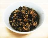 豚肉とナスとシソの甘辛炒め煮〜魯肉飯風作り方4写真