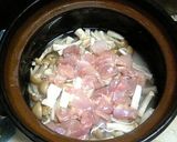 鶏肉ときのこの炊き込みご飯作り方2写真