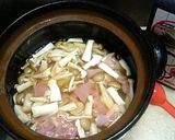 鶏肉ときのこの炊き込みご飯作り方3写真