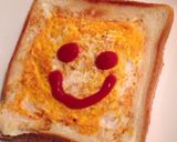 トースト（卵とチーズ入り）作り方6写真
