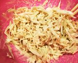 パリ♪カリ♪そうめん入りお好み焼き!作り方5写真