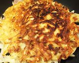 パリ♪カリ♪そうめん入りお好み焼き!作り方9写真