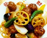 肉団子と夏野菜の酢豚作り方13写真