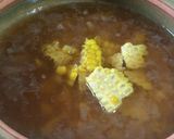 たった5分で美味しいコーン茶粥作り方3写真