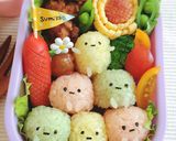 簡単キャラ弁♡すみっコぐらしのしろくま作り方11写真