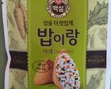 ☆韓国ふりかけ2 梅ごま おにぎり作り方1写真