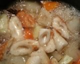 ハラミと竹輪と野菜の焼き肉タレ煮★作り方2写真