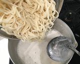 子どもが大好き♩たらこカルボナーラうどん作り方4写真