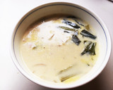 冷製も◎あさりと青梗菜の豆乳スープ作り方7写真