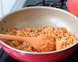 トマトソースで チキンライス作り方4写真