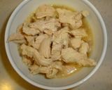 疲労時に最適❗しっとり鶏肉スタミナサラダ作り方4写真
