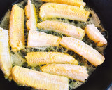 とうもろこしのバター醤油唐揚げ作り方4写真