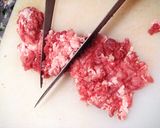 甘味が新鮮!フルーツINハンバーグ作り方1写真