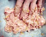甘味が新鮮!フルーツINハンバーグ作り方2写真