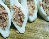 簡単！ツナとフワフワハンペンのはさみ揚げ作り方3写真
