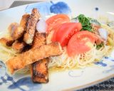 サクサク揚げのぶっかけそうめん作り方2写真
