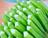 冷やしてサッパリ！ オクラの煮びたし作り方1写真