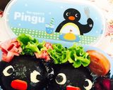 ピングーの簡単おにぎりお弁当作り方2写真