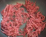 挽肉入り☆炒り豆腐作り方1写真