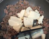 挽肉入り☆炒り豆腐作り方2写真
