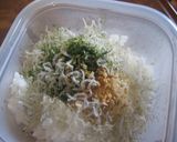 青のり＆じゃこ＆ゴマのおにぎり作り方1写真