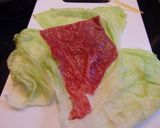 ロールキャベツ★卵と薄切り肉で作り方5写真