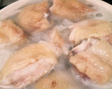 2種のソースの柔らか冷製チキン作り方1写真