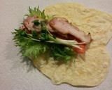 チキンの照り焼きトルティーヤ作り方4写真