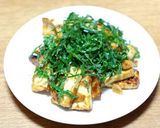 厚揚げのにんにく醤油バター＆青じそのせ作り方5写真