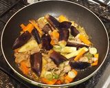 なすと豚肉のにんにく味噌炒め作り方4写真