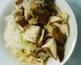 切って！チンで！きのこの冷たいバター醤油作り方1写真