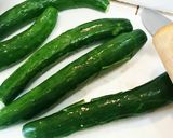 韓国風☆胡瓜の甘酢漬け作り方1写真