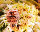 シャキっと白菜ごまマヨ風味のツナサラダ作り方5写真