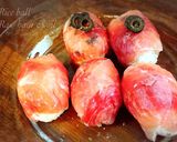 生ハムで俵オイルおにぎり作り方7写真