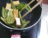 厚揚げとピーマンのおかか炒め作り方2写真
