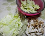 レンジでチン！梅じゃこ野菜たっぷりサラダ作り方1写真