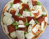 ピザ☆簡単☆夏野菜☆薄力粉☆1人分作り方7写真