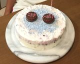 ラムネパインブルーベリーのアイスケーキ♪作り方11写真