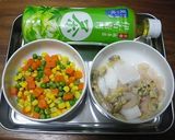 ペットボトルのお茶で☆簡単和風パエリア作り方1写真