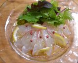 レモン酢使用☆鯛のカルパッチョ作り方2写真