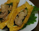 厚揚げの肉詰め煮作り方6写真