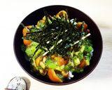 なめことオクラネバネバ丼作り方6写真
