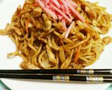 鶏ハムDE子供喜ぶ焼きちゃんぽん♪作り方10写真
