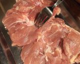 ほろほろ♡鶏肉のバルサミコ煮込み作り方1写真