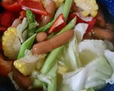ほっこり(*^^*)お野菜たっぷりスープ作り方1写真