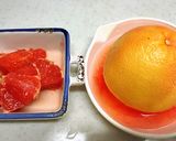 カルピスシャーベットグレープフルーツ盛り作り方1写真
