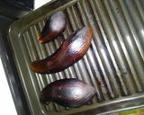 焼きナス浸した冷え冷えそうめん作り方1写真