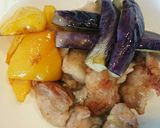 『かえし』で簡単！鶏肉と夏野菜の揚げ浸し作り方8写真